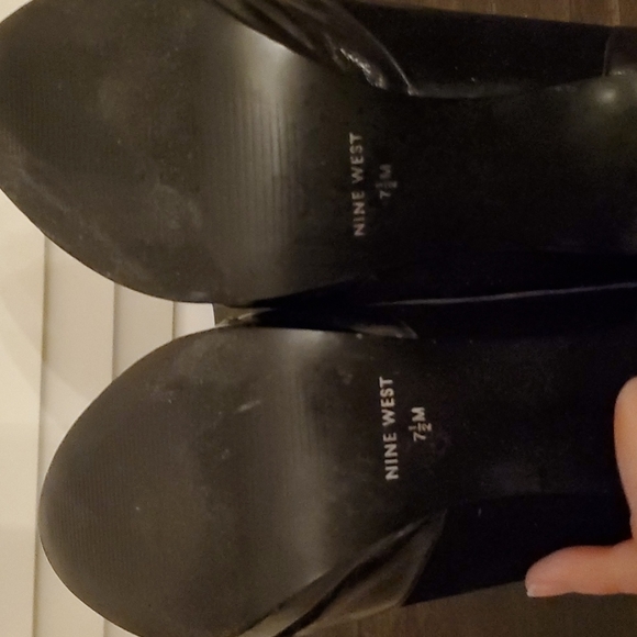 Nine West peep toe heels - Picture 5 of 6